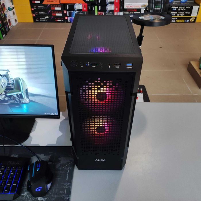 Компютер Новий Ryzen 5 5500, 32GB DDR4, GTX 1660 Super 6GB, SSD 512GB