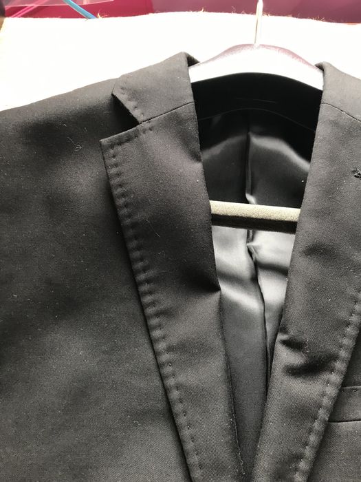 Czarny nowy garnitur Dino Salvani 182/96/84