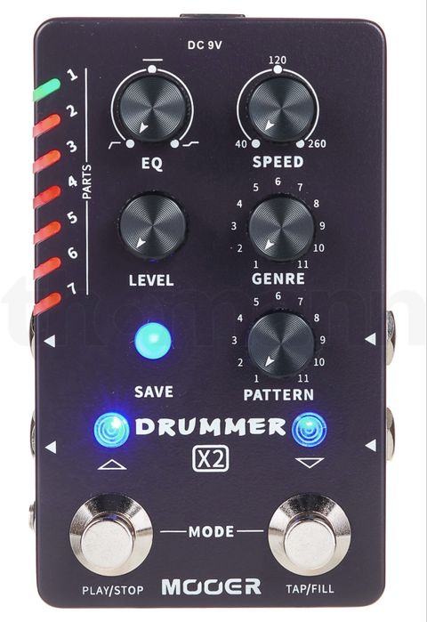Pedal ritmos para guitarra
