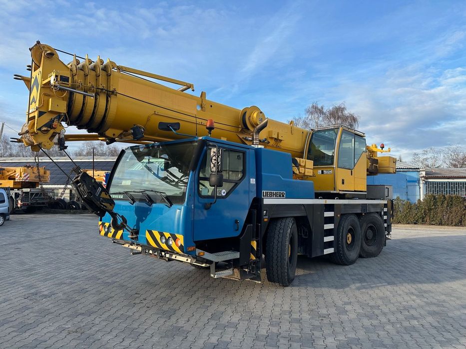 Liebherr LTM 1055-3.2  Koniec sierpnia w Częstochowie.6x6x6 bocian 179 000 euro netto