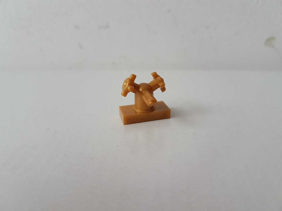 Klocek LEGO Belville złoty kran bateria łazienkowa