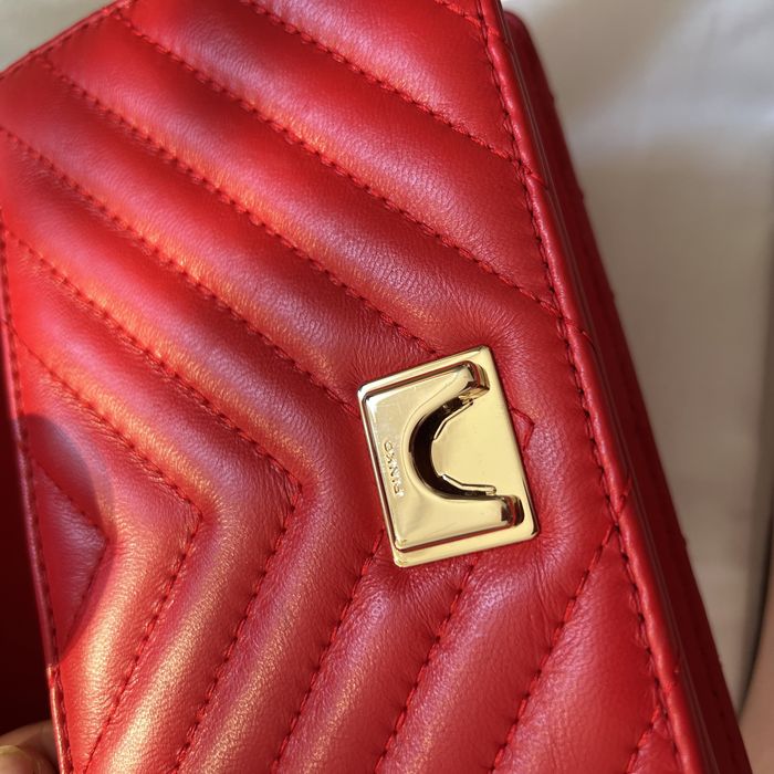 Torebka pinko złoty lancuszek red