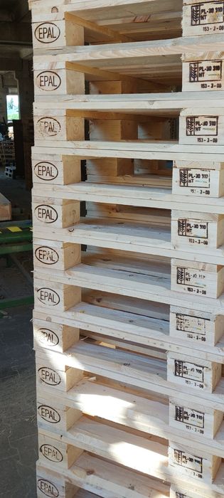 Sprzedaż palet: euro/epal, nowe/używane
