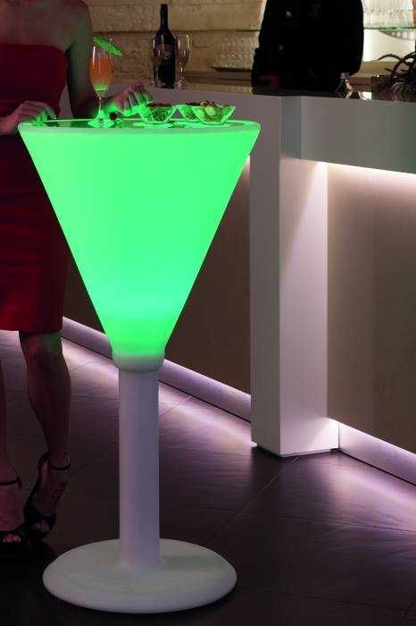 Mobiliario led mesas