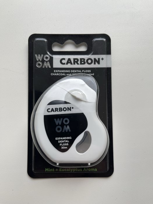 WOOM Carbon зубная нить