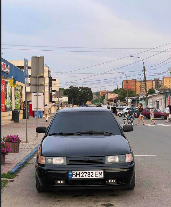 Продам передние фары киржач (с линзой) с черным масками ваз 2110-11-12