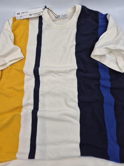 Nowa Oryginalna z metką koszulka tshirt bluzka t-shirt ZARA M