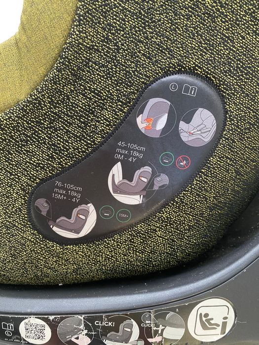 Cadeira de bebé isofix