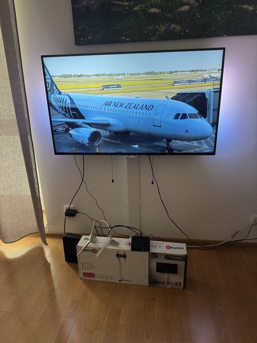 Telewizor Philips 4K 49 cali z stojakiem Lexman