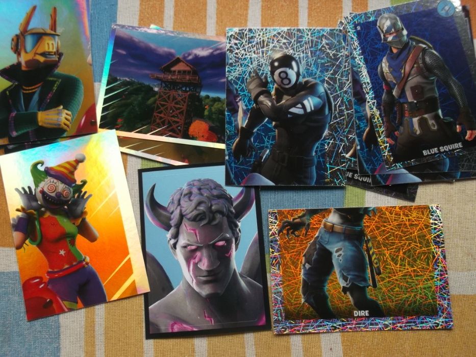 Cromos da Fortnite de 2020