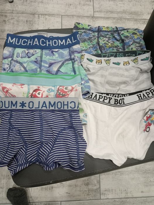 Majtki bokserki 6 szt 98/104 chłopięce dla chłopca