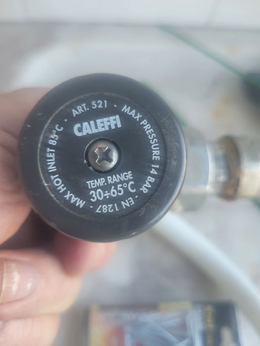 Válvula misturadora termostatica