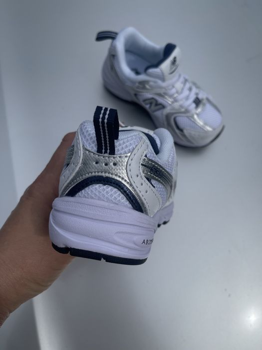 Дитячі кросівки New Беленс 530 White Silver Navy р.26-35