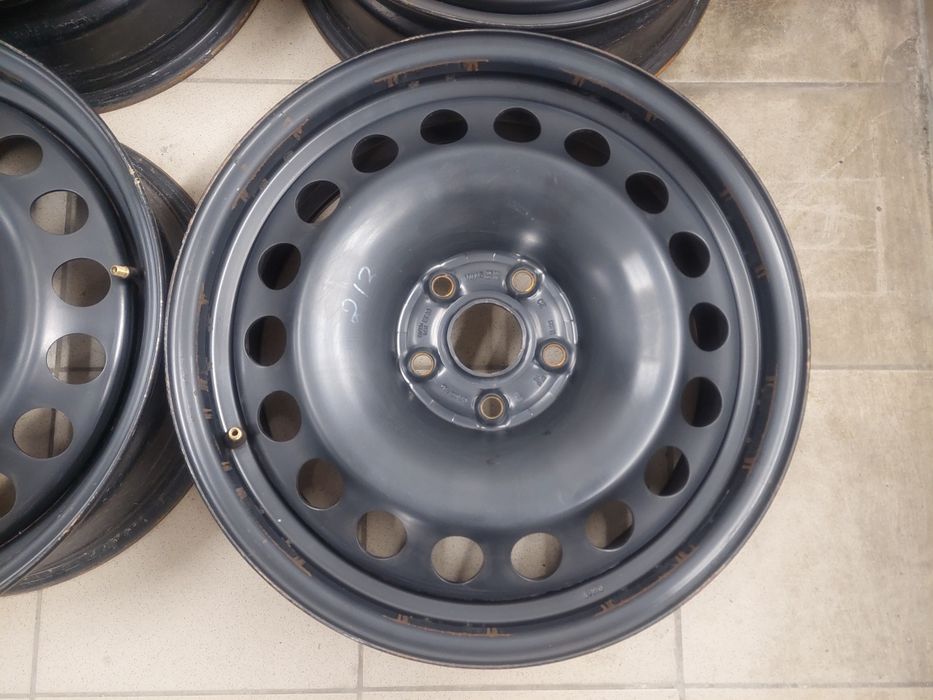 Оригінальні металеві стальні диски Volkswagen Skoda Audi Seat R17 5×112