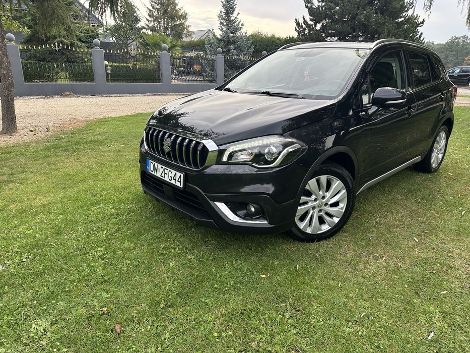 Suzuki sx4 s-cross 2019 benzyna salon pl 1właściciel bezwypadkowy kamera grz.fotele xenon ledy