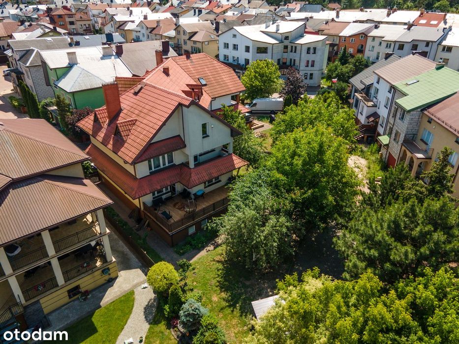 Dom bliźniak z dużym ogrodem!