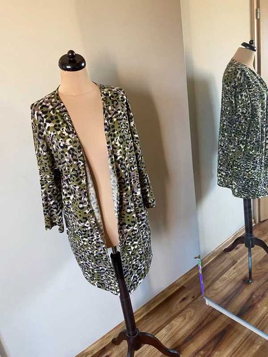 Panterkowa centki kolor khaki panterka xxxl 44 46 +size vero moda