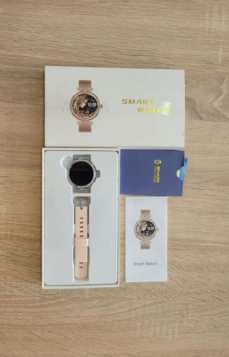 lige nx17 pro modny smartwatch damski amoled hd