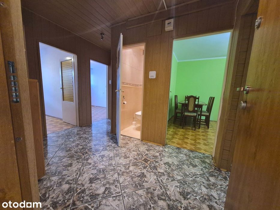 3 pokoje | 51,3 m² | Przy Arce | loggia | wysoki parter | Nowa Huta