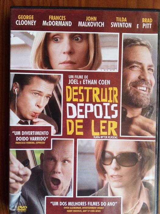 Destruir Depois de Ler, Ethan & Joel Coan, Tilda Swinton, Brad Pitt64564194004866120