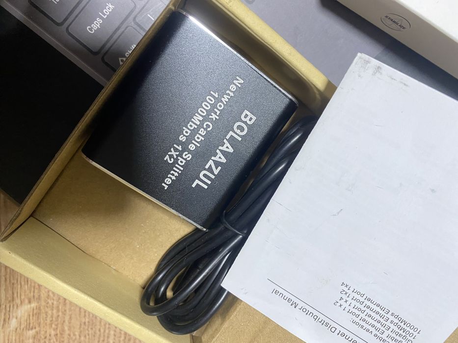 BOLAAZUL Активний RJ45 спліттер