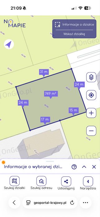 Działki  KĄTY WĘGIERSKIE budowlane 750m2