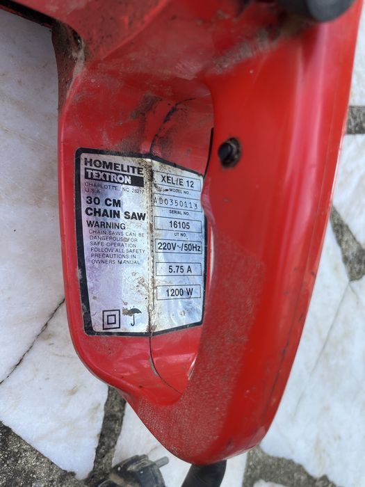 Motosserra elétrico homelite