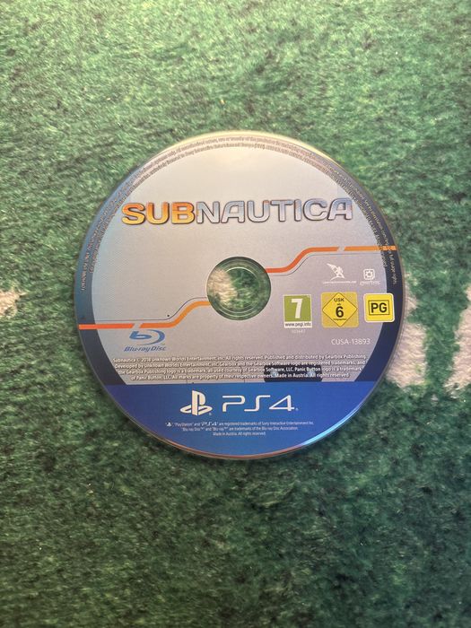 Gra subnautica na konsole ps4