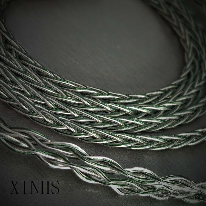 Xinhs 8 Rdzeni Posrebrzana Miedź 5N 3.5mm 0.78Pin