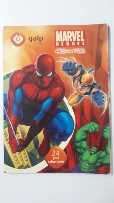 Colecção da Marvel Heroes Axtion Flix - Completa