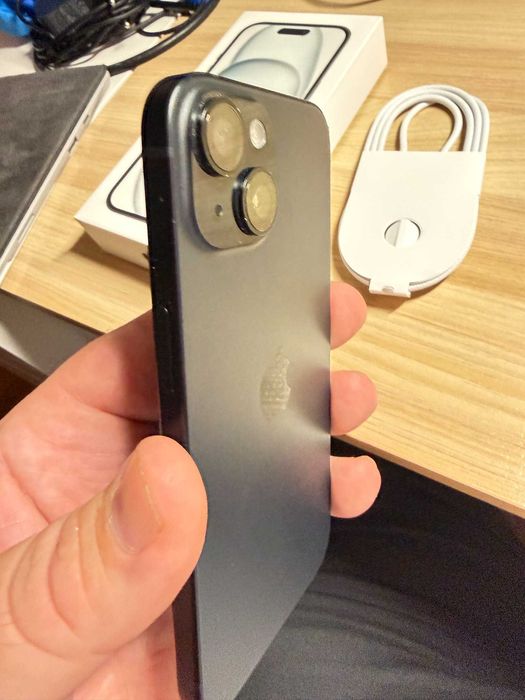 IPHONE 15 - 128Gb Preto - Completo na Caixa Original