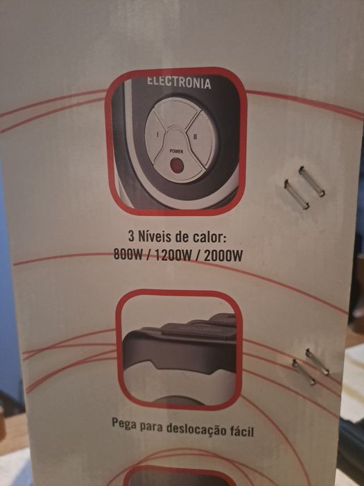 Aquecedor elétrico a óleo