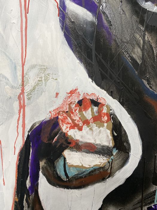 Tecnica mista sobre tela