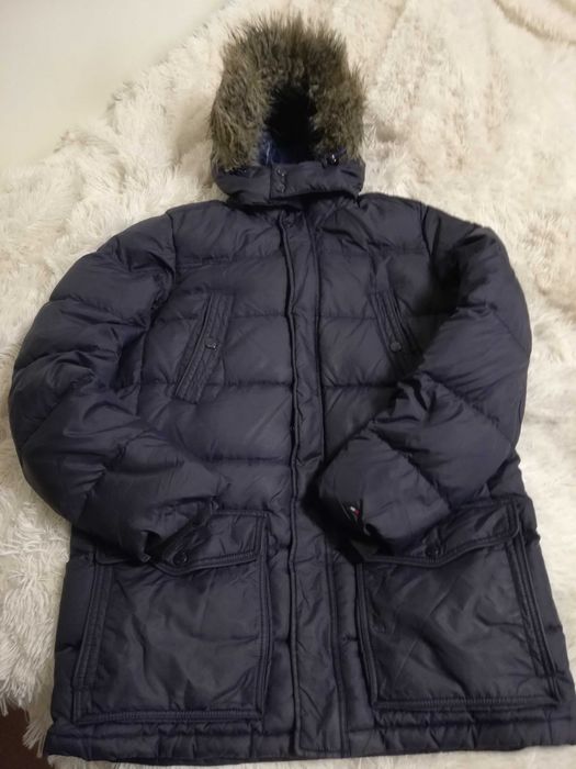 kurtka parka Tommy Hilfiger M 38 płaszcz puchowy Tommy Hilfiger M 38
