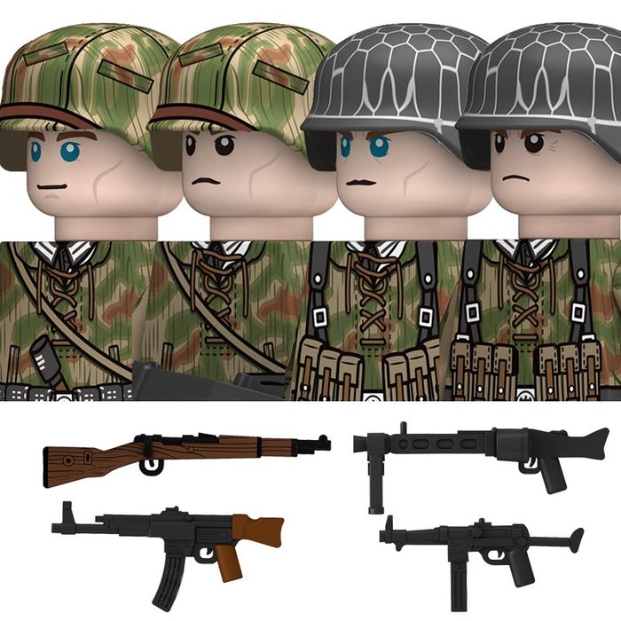 Лего військові фігурки часів другої світової війни