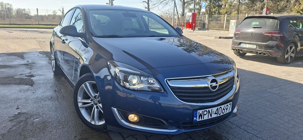 Opel Insignia Lift 1.6T 170KM Skóra Navi Klima Alu Serwis Wirtualny Kokpit Xenon