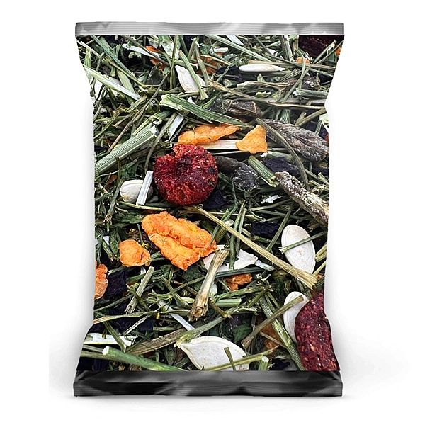 Zioła warzywa dla gryzoni królika świnki U BABCI W OGRÓDKU 500 karma C