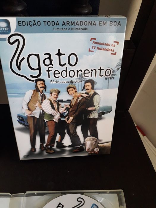 Gato fedorento 3 dvds.