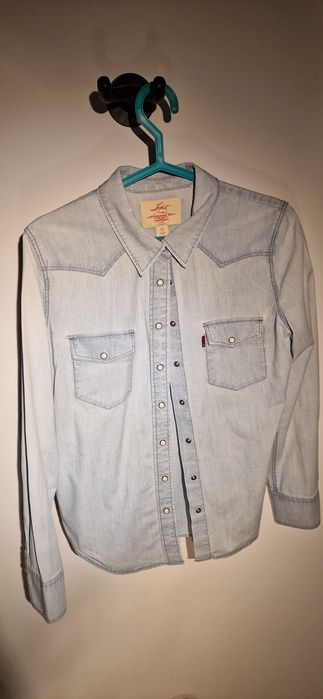 Levis m 38 kurtka dżinsowa jeans koszula damska