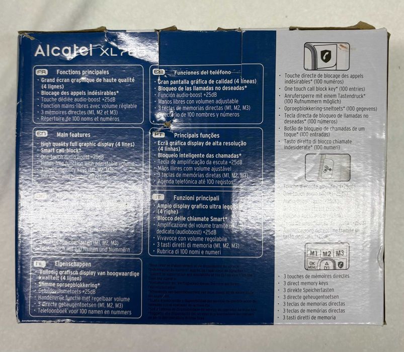 Telefon Stacjonarny Alcatel VERSATIS XL Biały