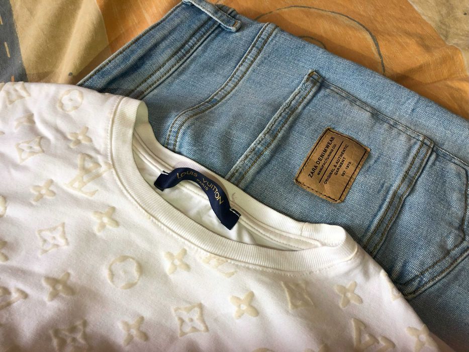 Футболка Louis Vuitton мужская, унисекс, размер S