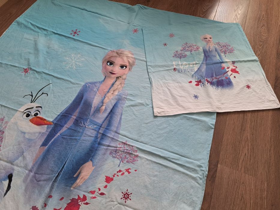 Pościel elsa 130x200 dla dzieci księżniczki