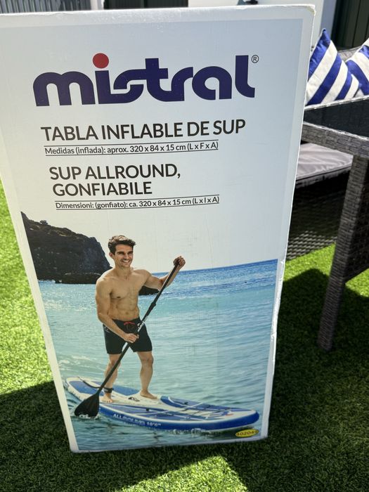 NOVO - Prancha Paddle c/ todos os Acessórios