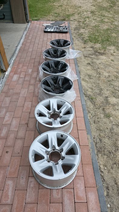 Felgi aluminiowe 16  6x139.7. 8J Nissan  Toyota Mitshubishi Ford Chevrolet Opel