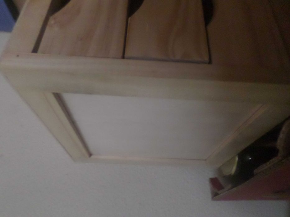 Bloco 3 gavetas pinho 39x30x29,5 cm