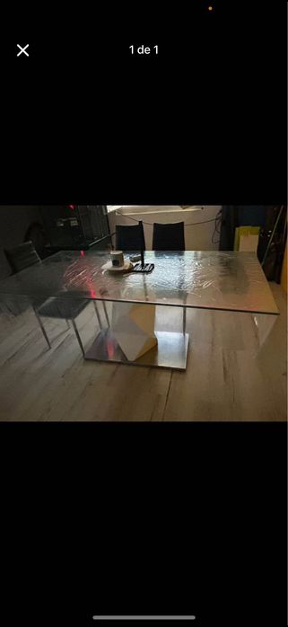 Mesa vidro grande