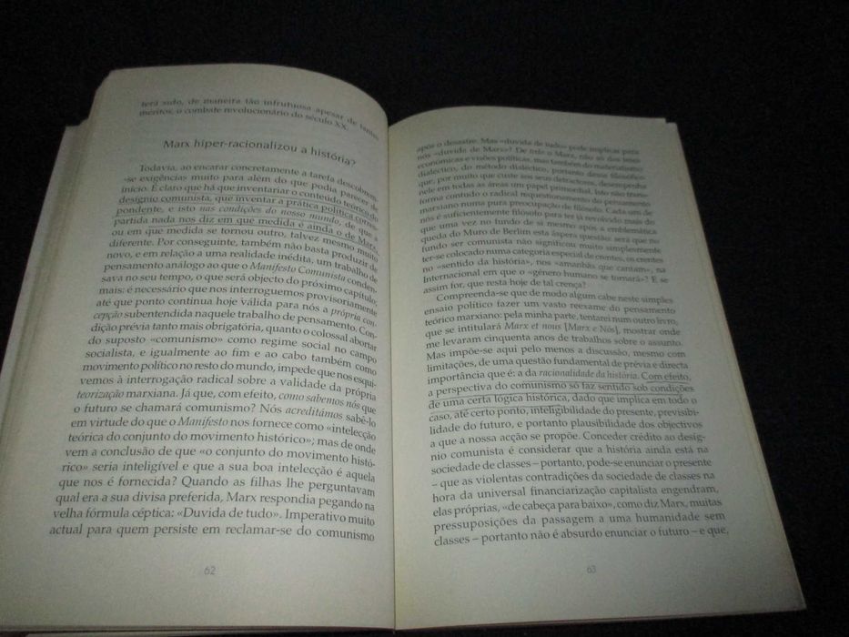 Livro Começar pelos Fins Lucien Sève