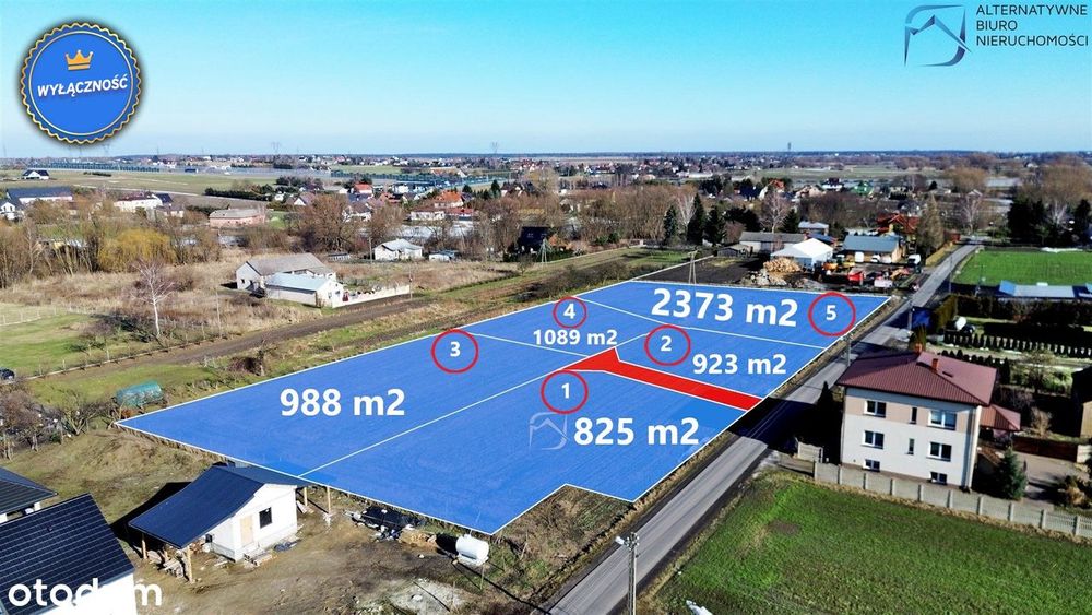 Działki budowlane w Lublinie ul. Zadębie