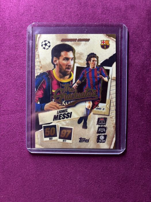 Mess graduates topps match attax card