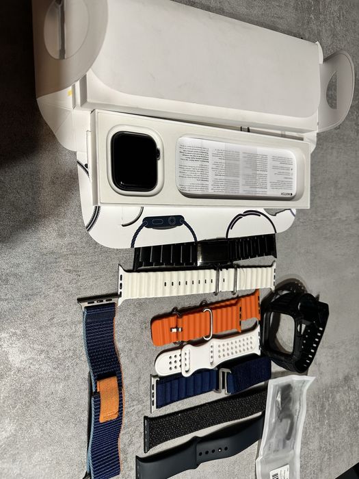 Apple Watch 9 45 mm czarny